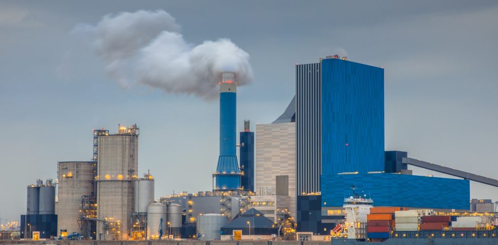 Coal powered power plant